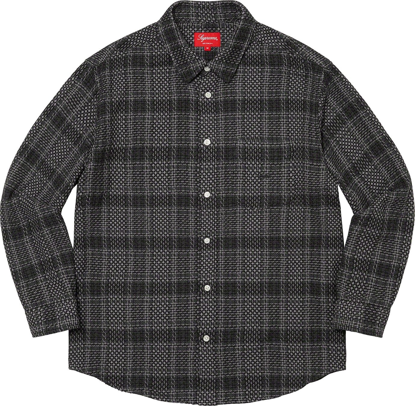 Basket Weave Plaid Shirt view 9